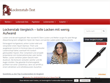 Tablet Screenshot of lockenstab-test.com